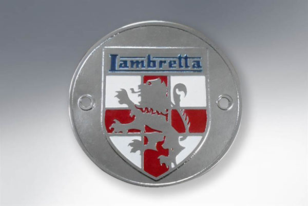 Round legshield badge