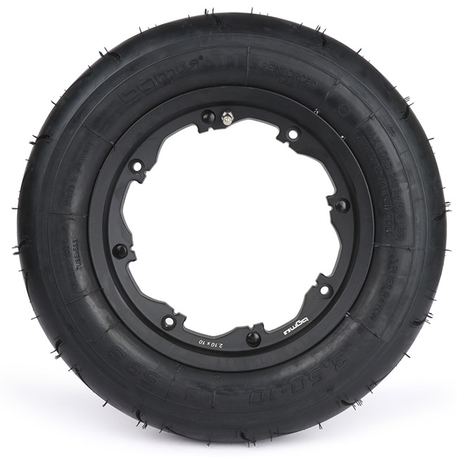BGM Sport Tyre on BGM Octopus Tubeless Rim - Black - II002b