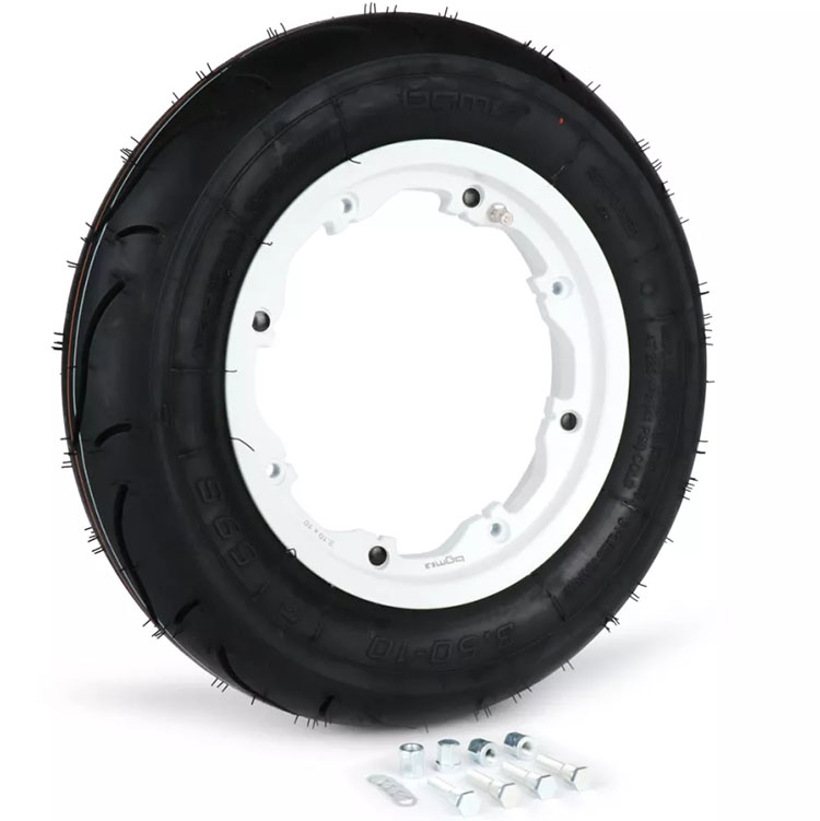 BGM Sport Tyre on BGM Octopus Tubeless Rim - White - II002